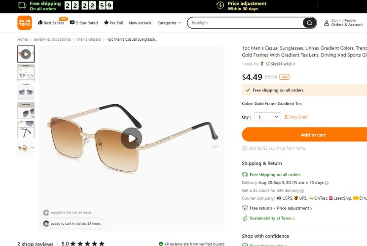 Temu: האפליקציה שאתם לא יכולים לקנות בה